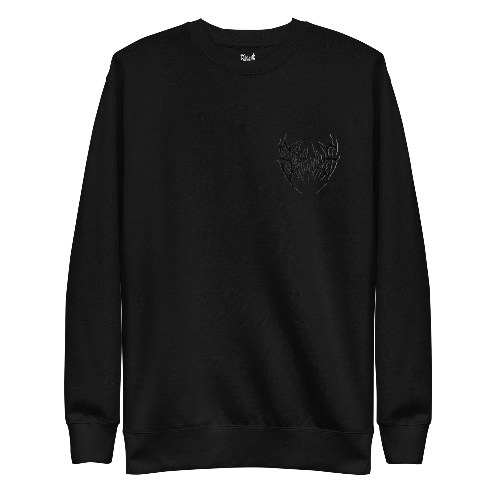 LON TWO SIDE SWEATSHIRT Black Brown 梨花 LON TWO SIDE SWEATSHIRT Black Brown 梨花